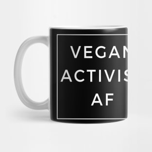 Vegan activist Af design Mug